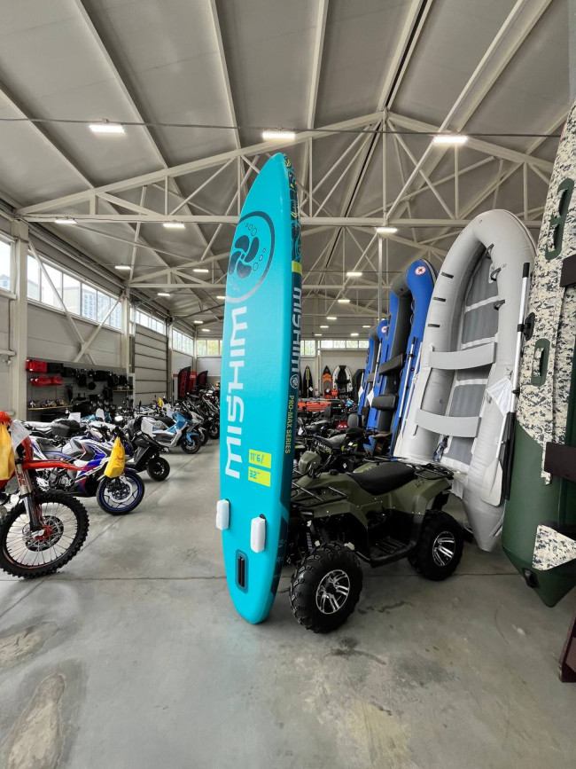 SUP (САП) Доска MISHIMO PRO-MAX Light Teal 11,6’ (355см) SUP (САП) Доска MISHIMO PRO-MAX Light Teal 11,6’ (355см)