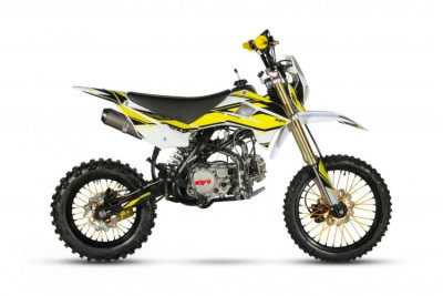 Питбайк KAYO Evolution YX150EM 17/14 KRZ Rolling Moto Объём, куб: 150 | Мощность, л.с.: 15 | Размер колес: 17/14 | Колесная база, мм: 1255 | Охлаждение: Воздушное | Двигатель: YX1P60FMJ